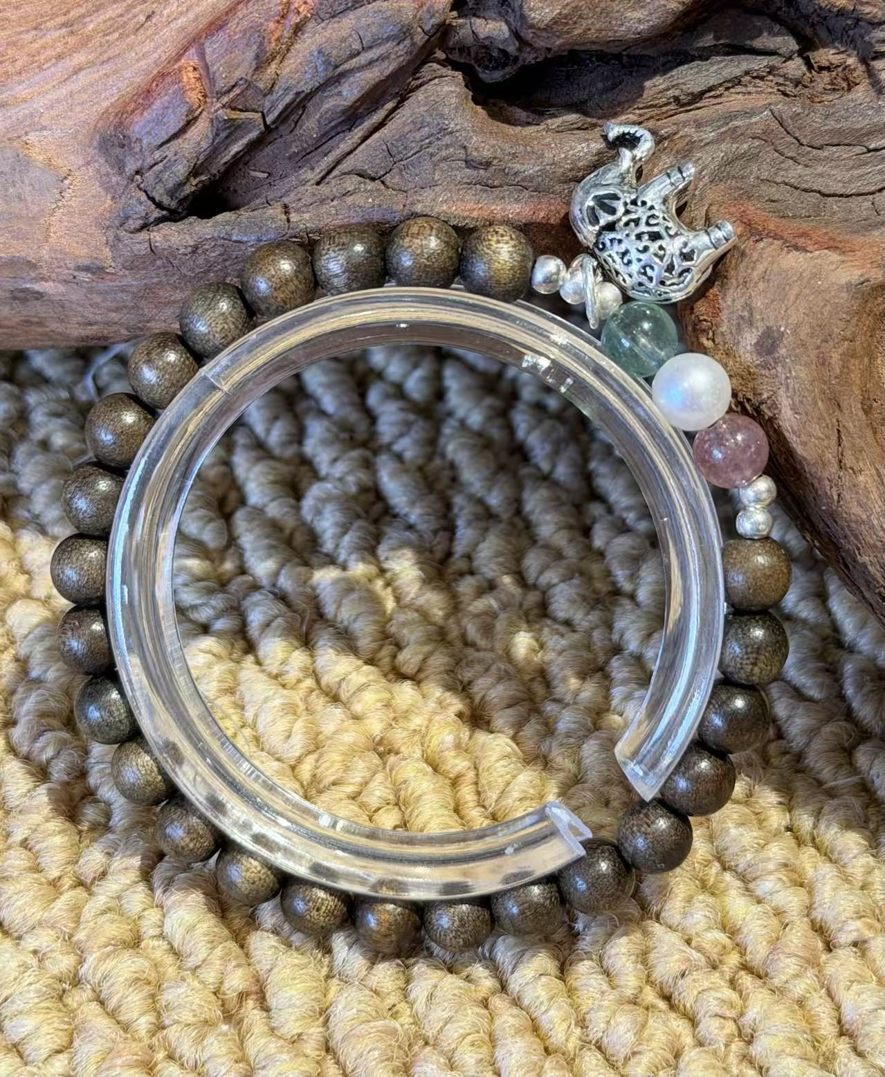 Balanced Moment Beaded Blessing Bracelet – Image 3