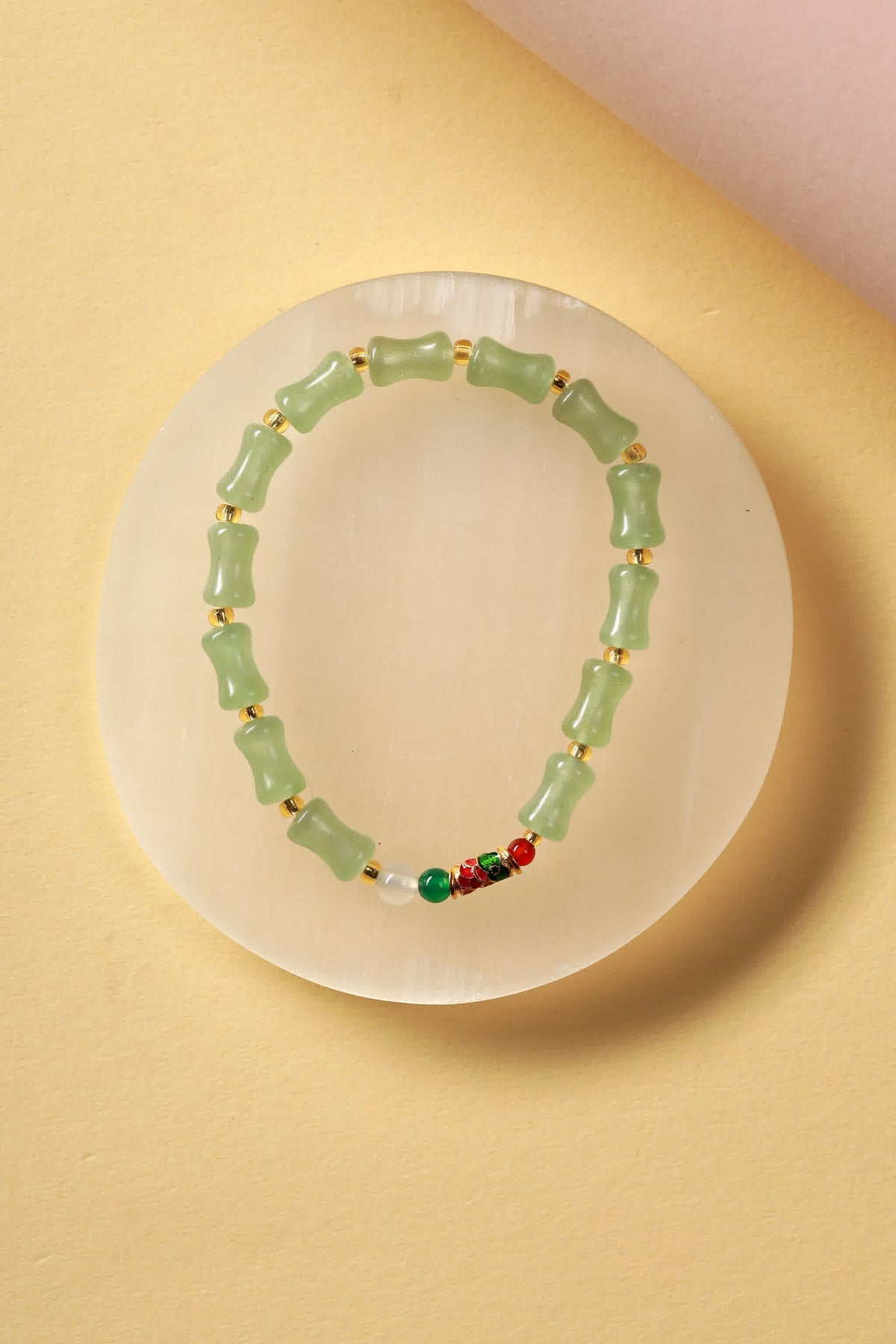 Lucky Koi Tri-Color Agate Fortune Bracelet