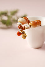 Pure Blessings White Jade Bodhi & Blackwood Bracelet – Image 4