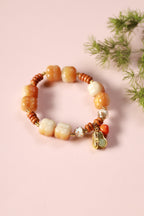 Pure Blessings White Jade Bodhi & Blackwood Bracelet – Image 5