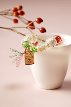 Double Blessings Red Sandalwood & Jade Bracelet – Image 5