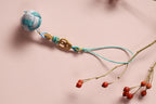 Blue Woven Tassel Charm — product image 4