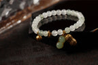 Double Blessings Green Jade Fortune Bracelet – Image 5