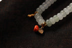 Triple Harmony Green Jade Bamboo Bracelet – Image 2