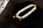 Triple Harmony Green Jade Bamboo Bracelet – Image 5
