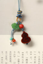 Golden Harvest Red Sandalwood & Jade Bracelet – Image 2