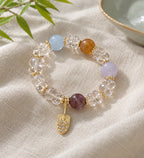 Meaningful Path Beaded Bracelet - studio image