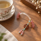 Gentle Path Beaded Blessing Bracelet - studio image