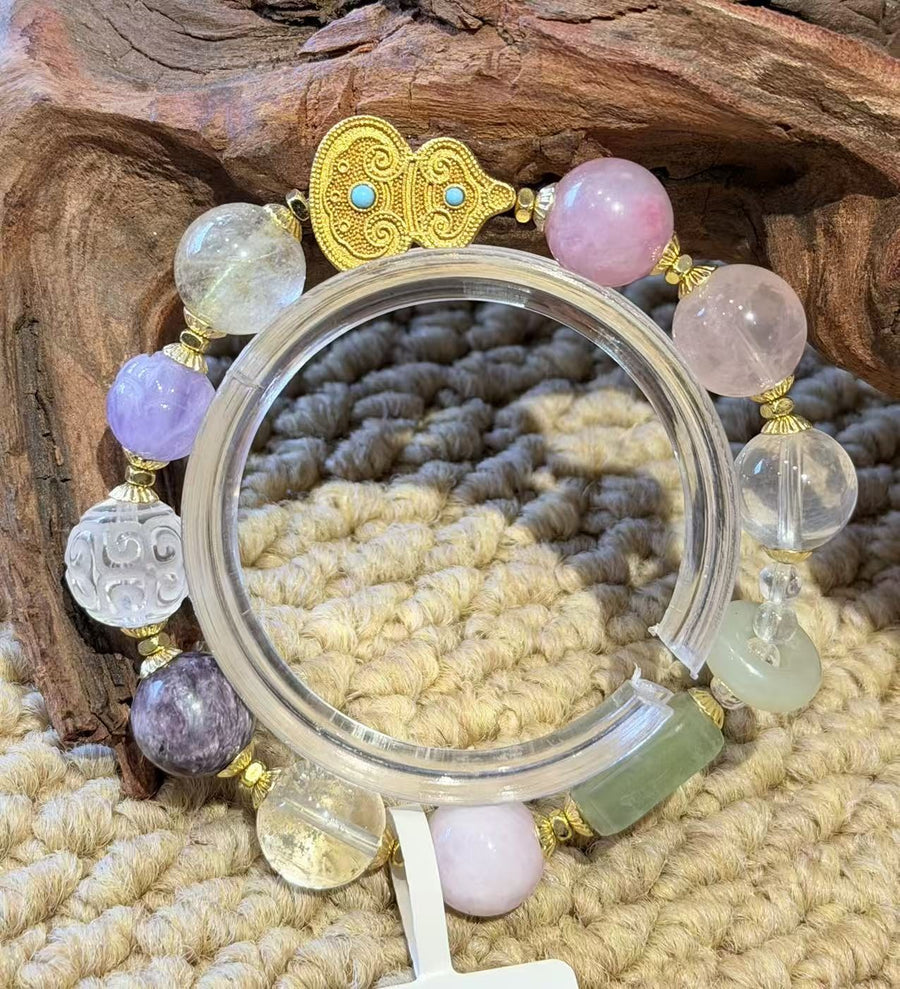 Harmonious Spirit Beaded Blessing Bracelet