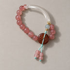 Gentle Path Beaded Blessing Bracelet - studio image