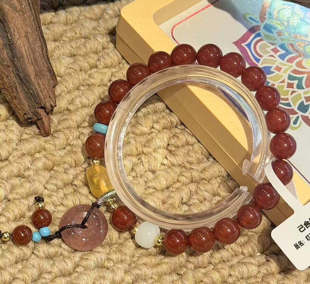 Steady Path Beaded Blessing Bracelet – Image 1