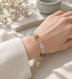 Meaningful Path Beaded Bracelet - studio image