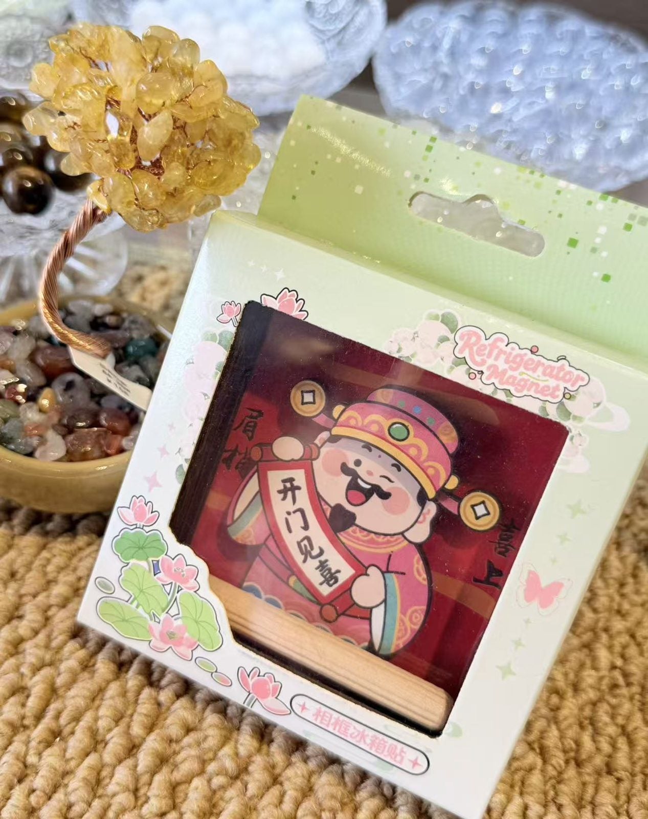 Steady Heart Cultural Keepsake Magnet – Image 3