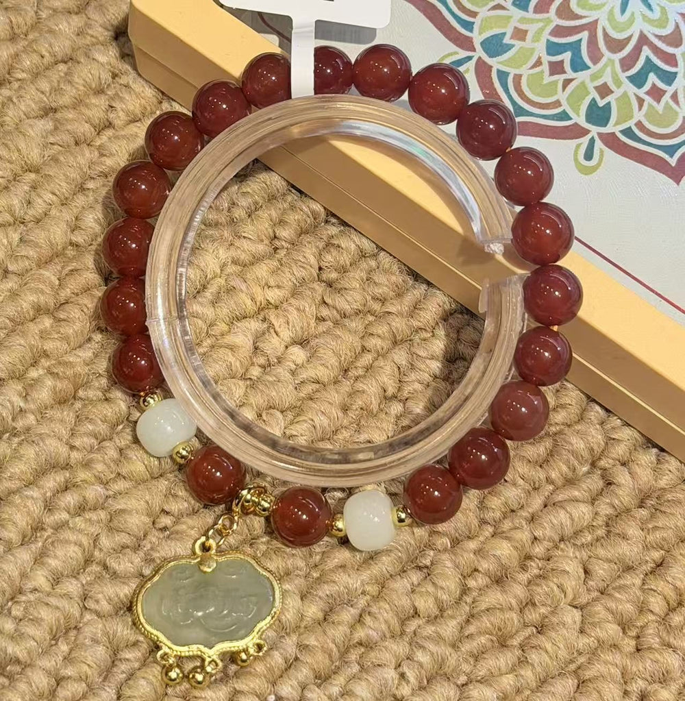 Thoughtful Spirit Beaded Blessing Bracelet – Image 1