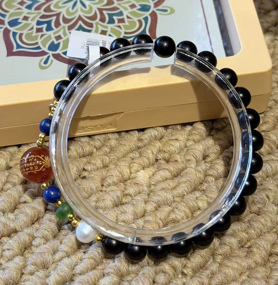 Grounded Moment Beaded Blessing Bracelet