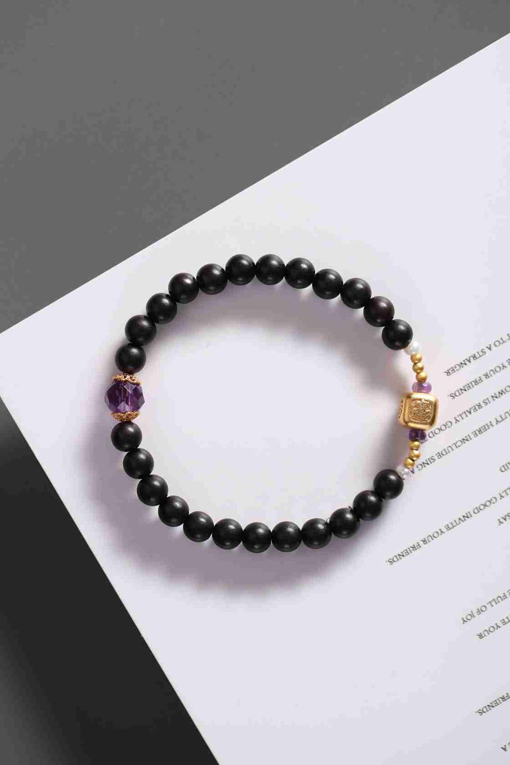 Serene Spirit Beaded Blessing Bracelet – Image 1