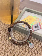 Brown Wood Bead Bracelet - Style LT0005 — product image 2