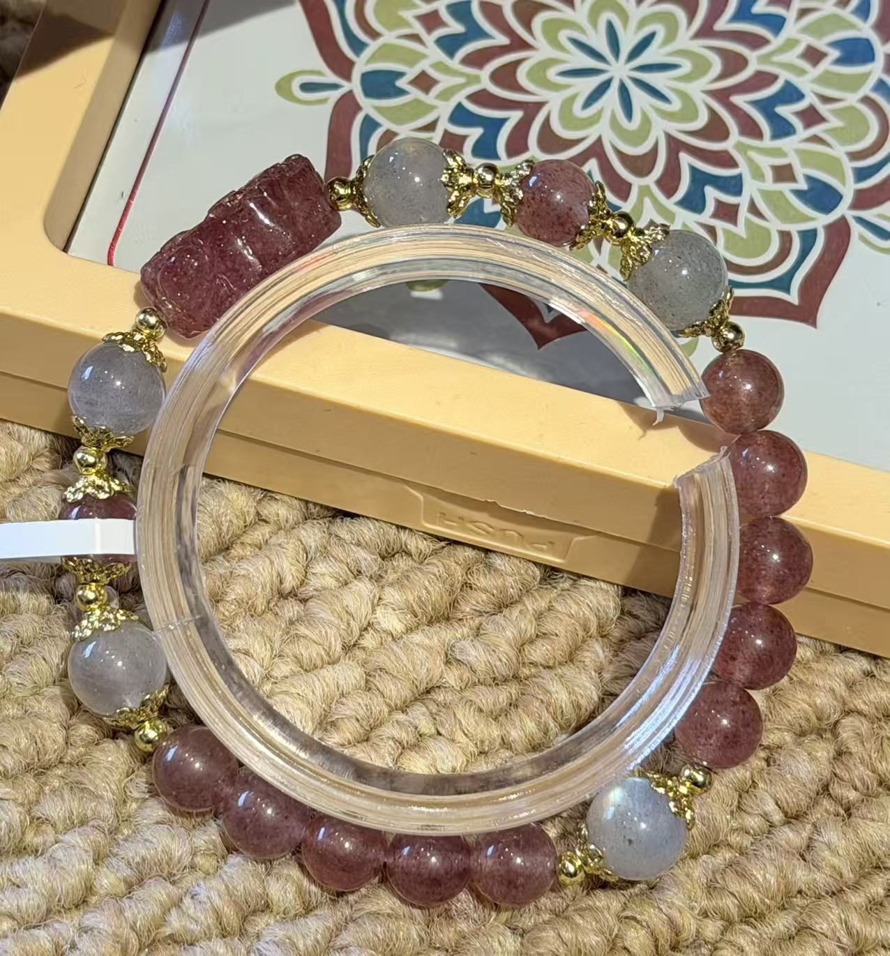 Quiet Heart Beaded Blessing Bracelet – Image 1