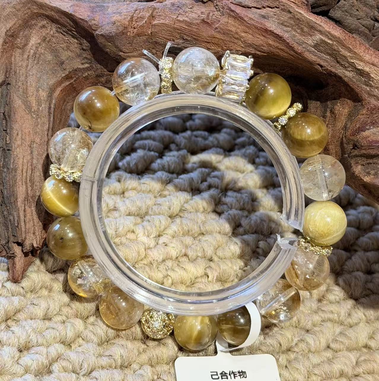 Peaceful Heart Beaded Blessing Bracelet – Image 2