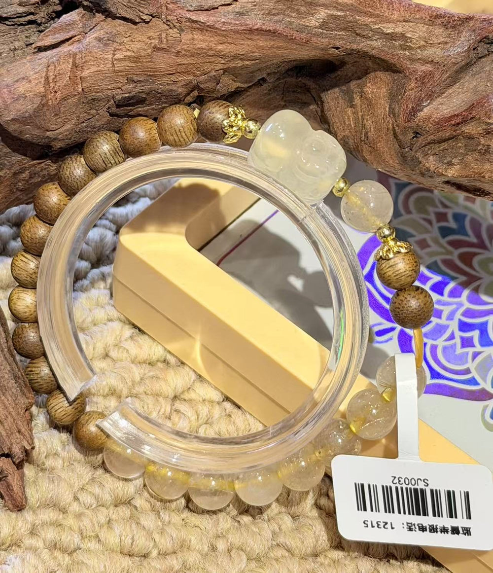 Balanced Heart Beaded Blessing Bracelet – Image 2