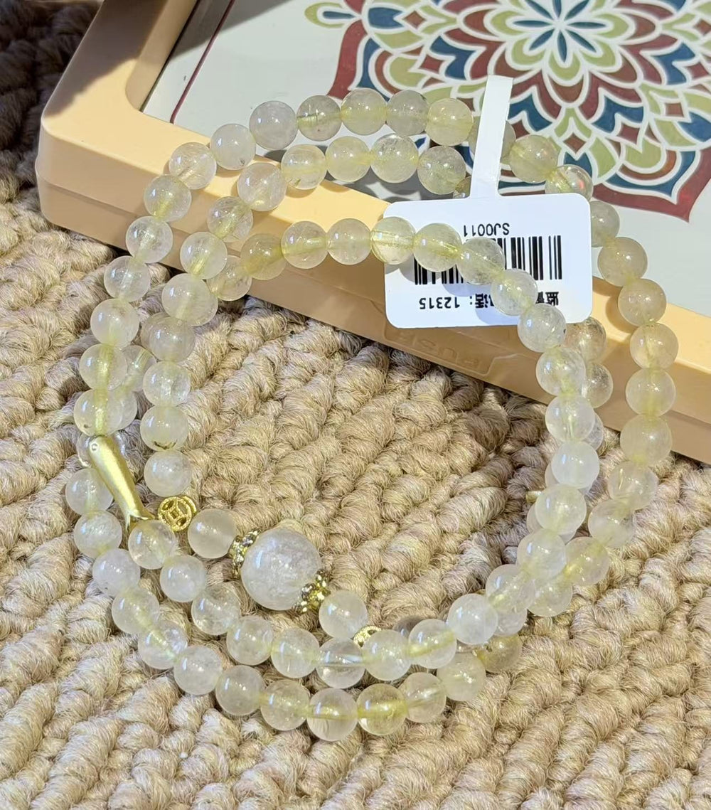 Serene Heart Beaded Blessing Bracelet – Image 2