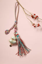 Colorful Woven Tassel Pendant Charm — product image 6