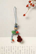 Golden Harvest Red Sandalwood & Jade Bracelet – Image 6