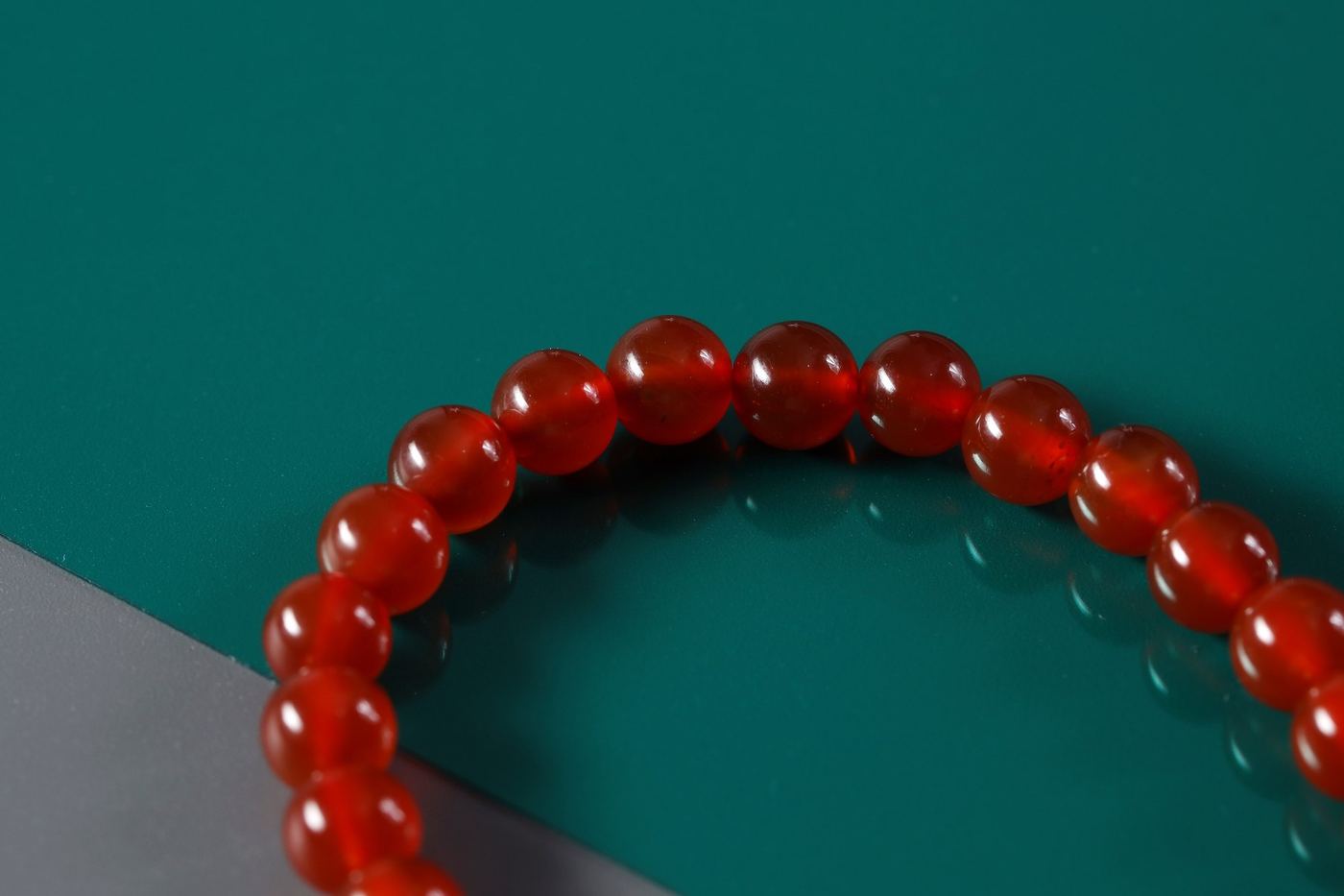 Red Agate Blessing Bracelet - SCHMN0006
