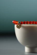 Quiet Red Agate Bracelet | Meaningful Gift — product image 2