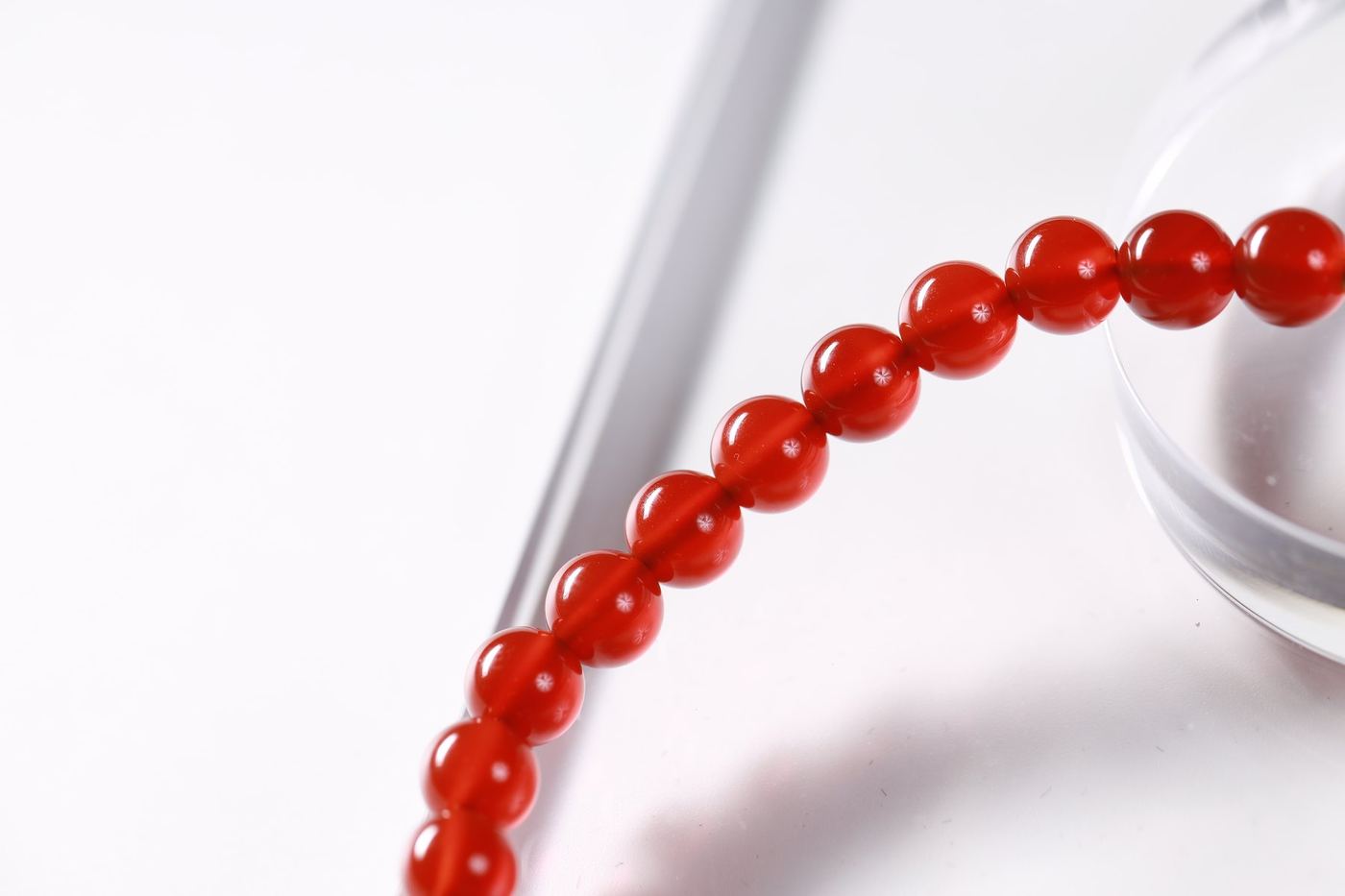 Red Agate Blessing Bracelet - SCHMN0011