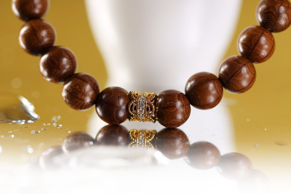 Six Path Wood Blessing Bracelet - SCLDM0008