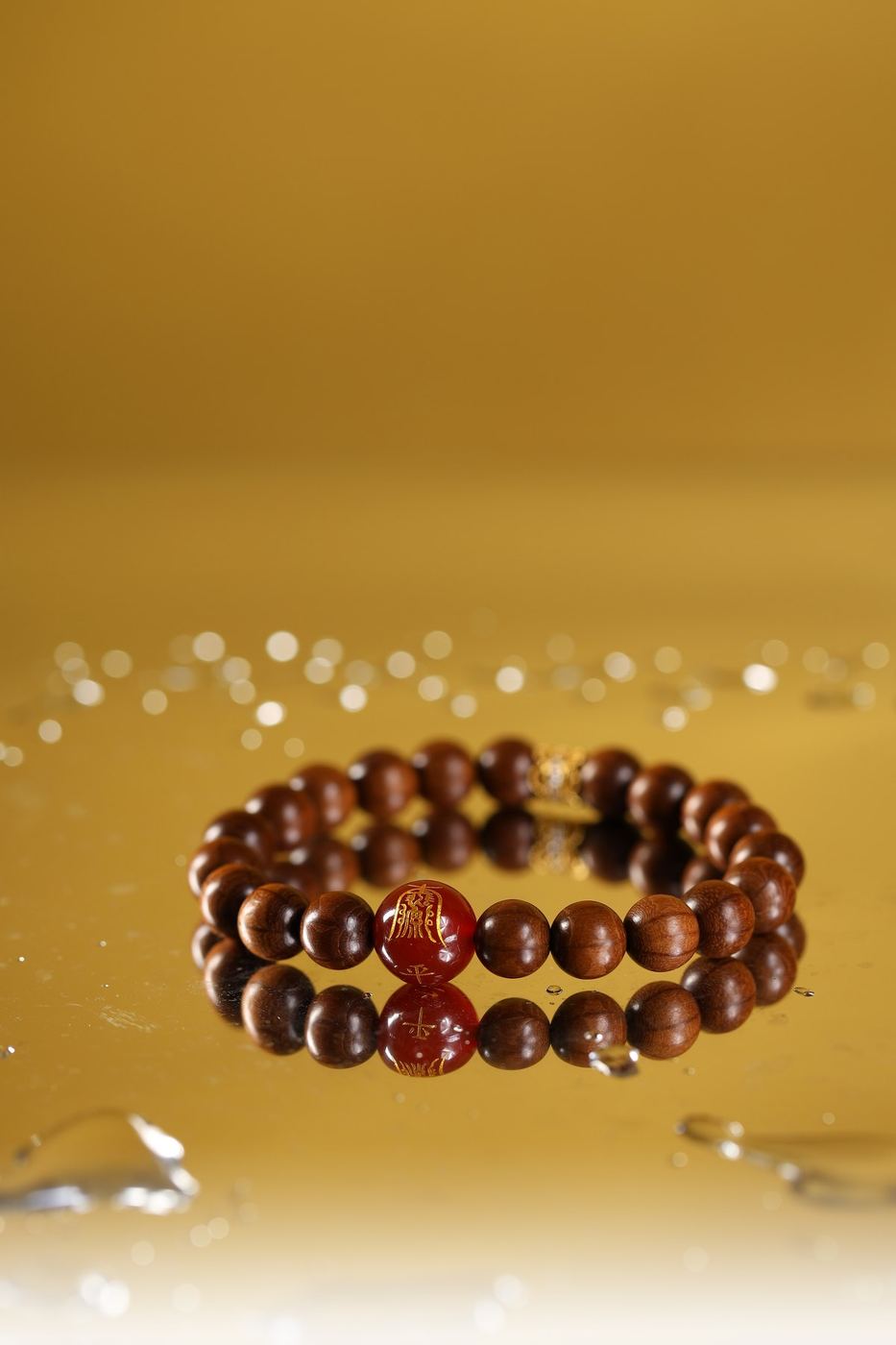 Six Path Wood Blessing Bracelet - SCLDM0008