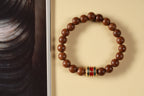 Six Paramitas Wood & Mantra Bracelet – Image 6