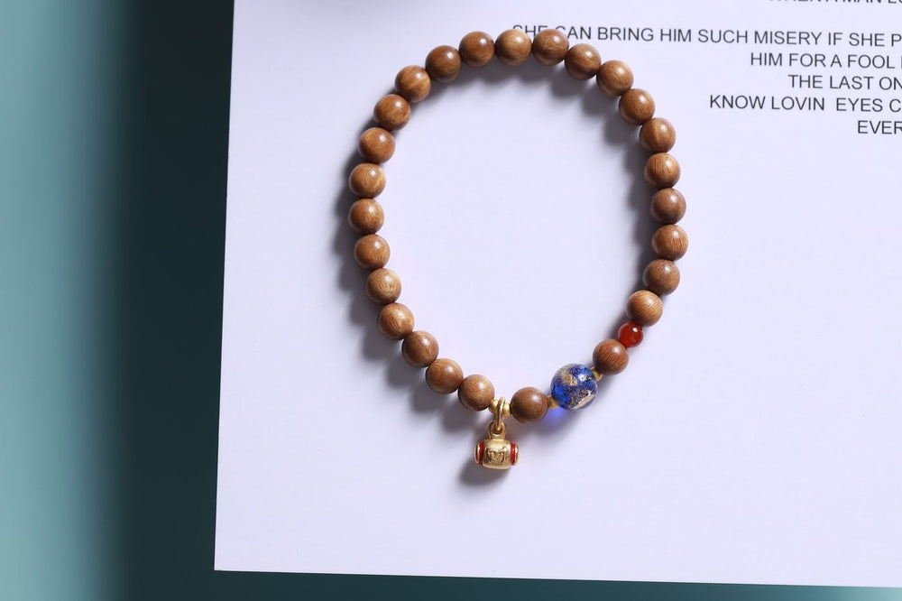 Green Sandalwood Blessing Bracelet - SCLT0018