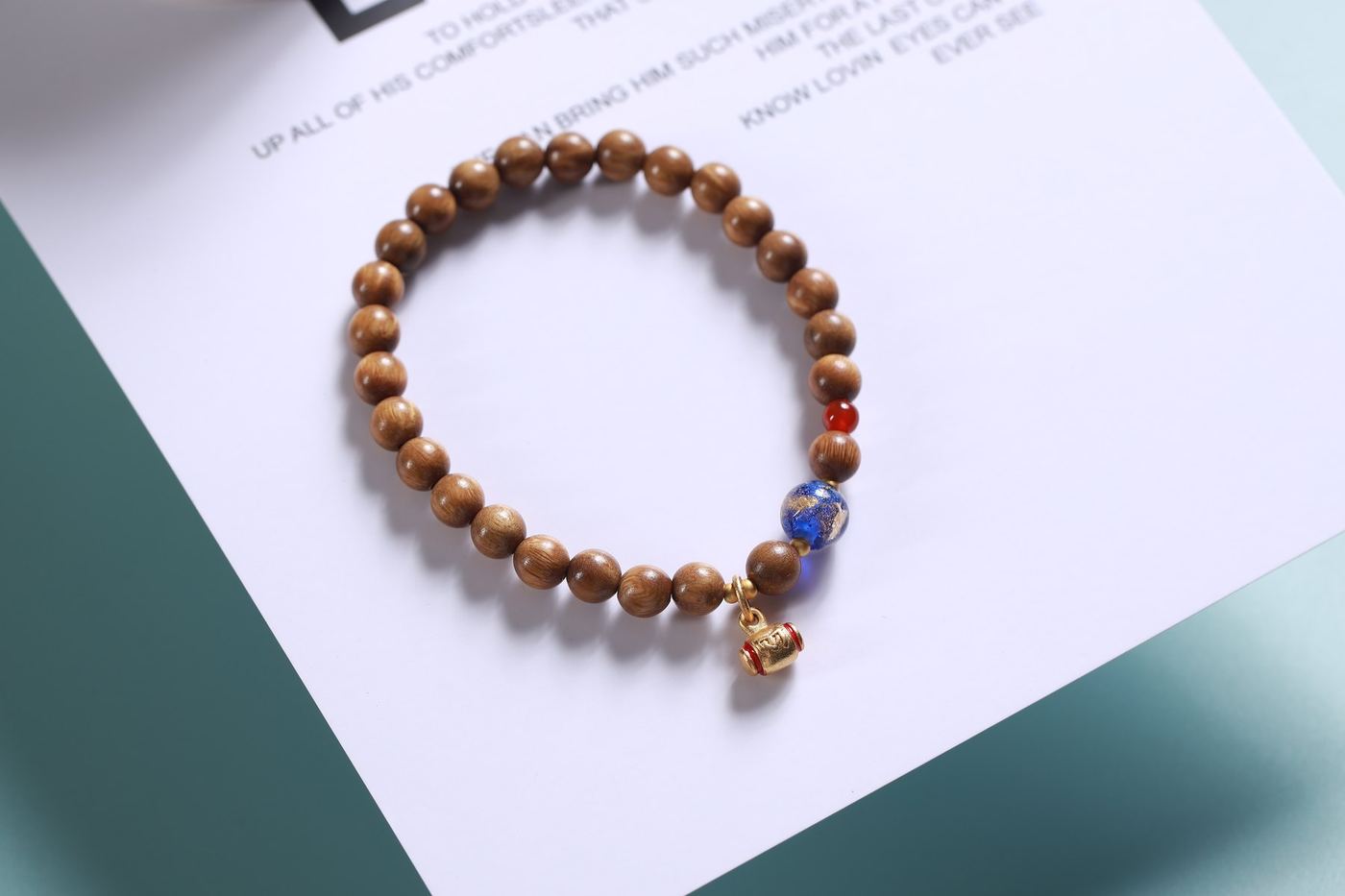 Green Sandalwood Blessing Bracelet - SCLT0018