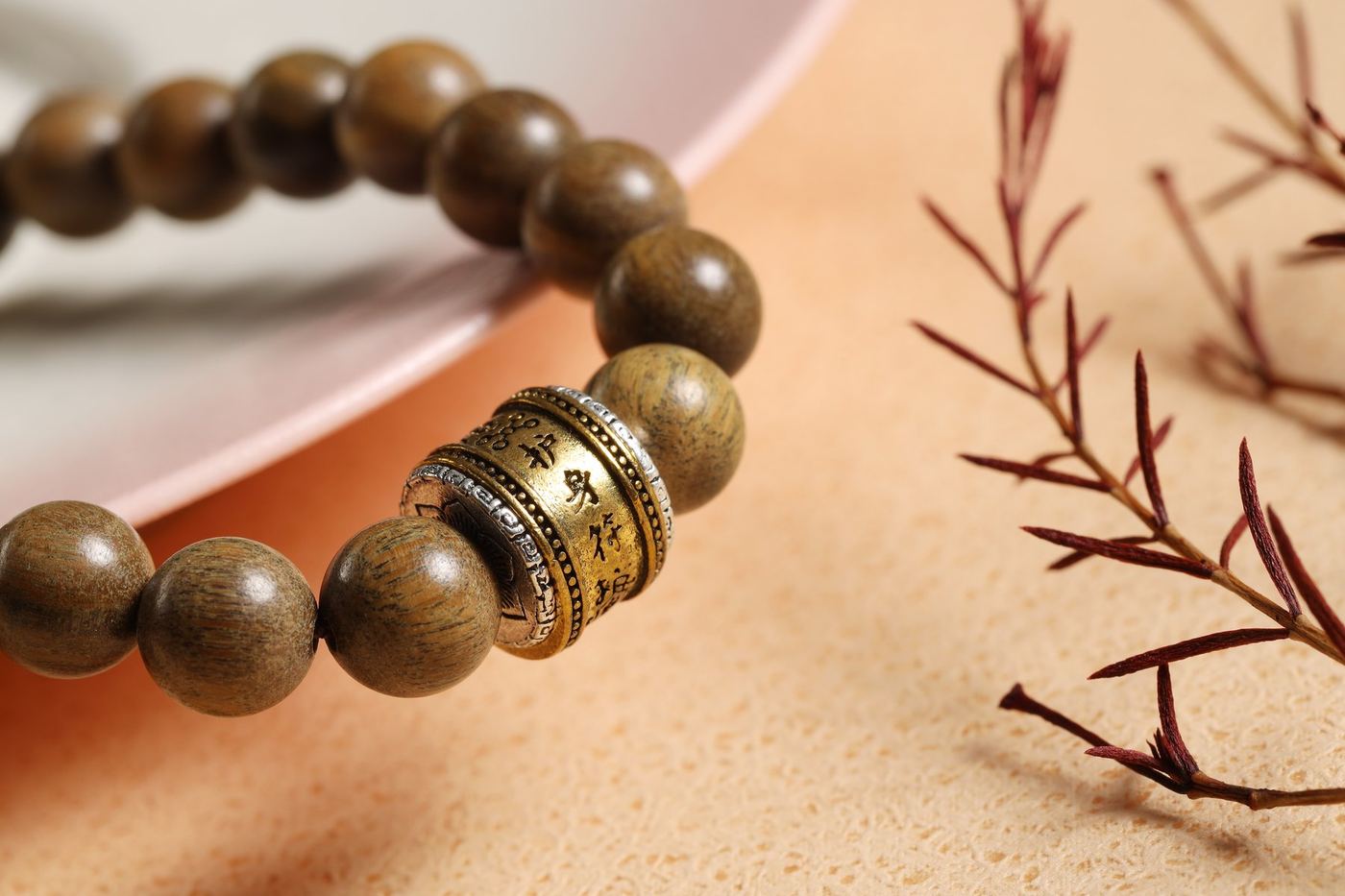 Green Sandalwood Blessing Bracelet - SCLT0038