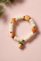 Lotus Serenity White Jade Bodhi Bracelet – Image 6