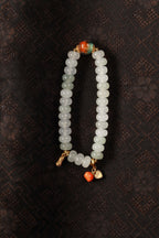 Triple Harmony Green Jade Bamboo Bracelet – Image 6