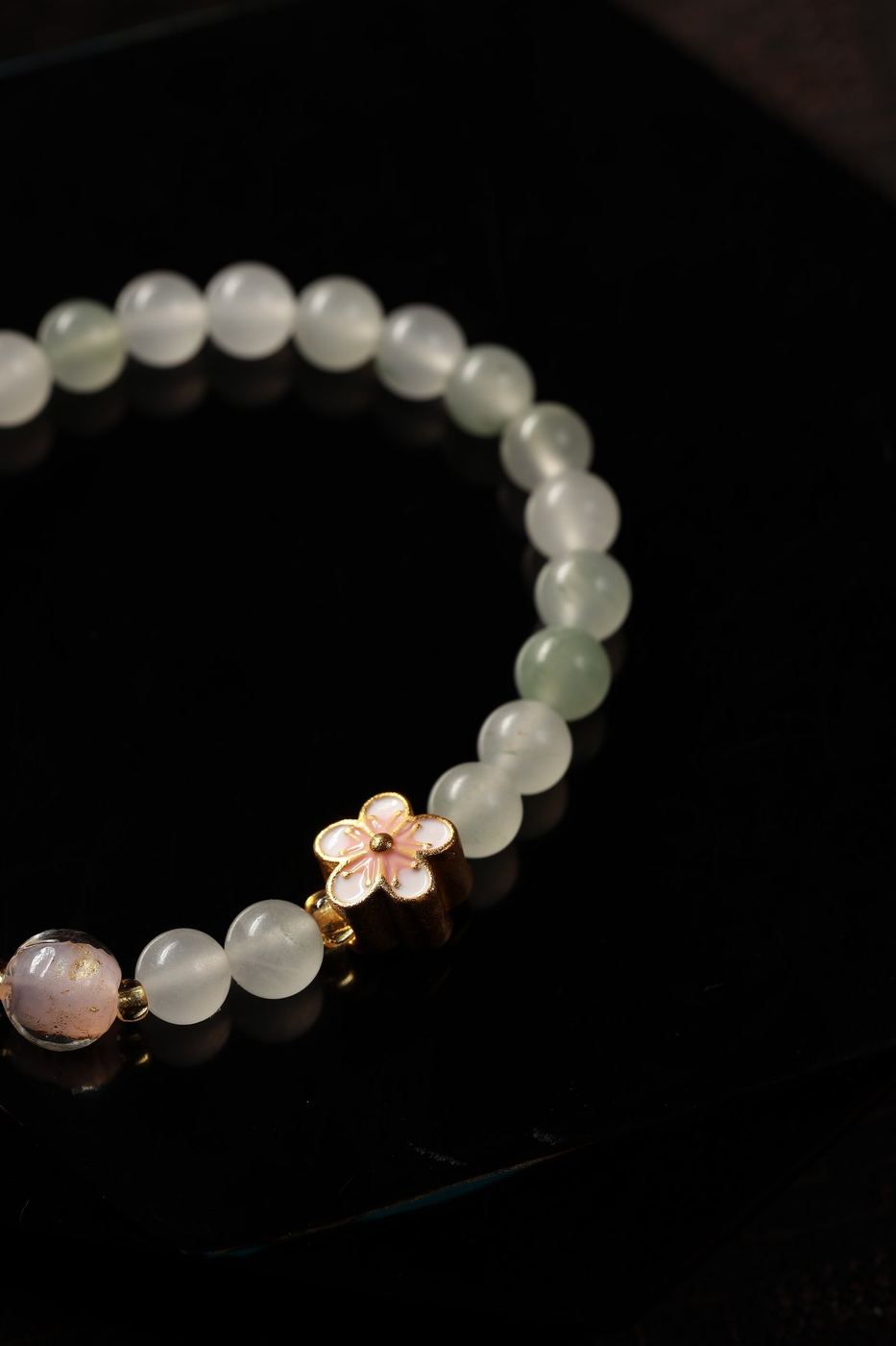 Tianshan Jade Blessing Bracelet - SCTSC0006