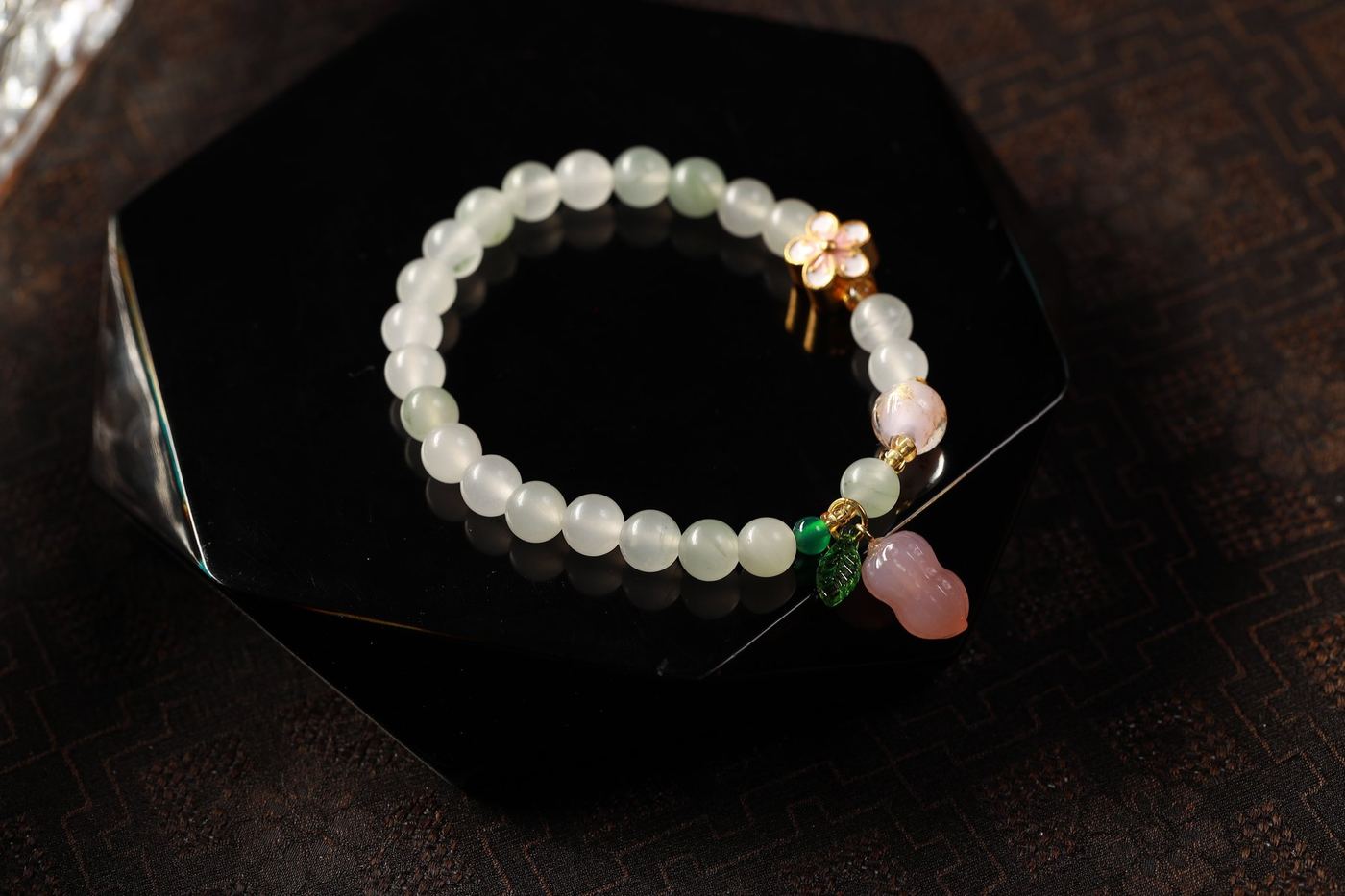 Tianshan Jade Blessing Bracelet - SCTSC0006