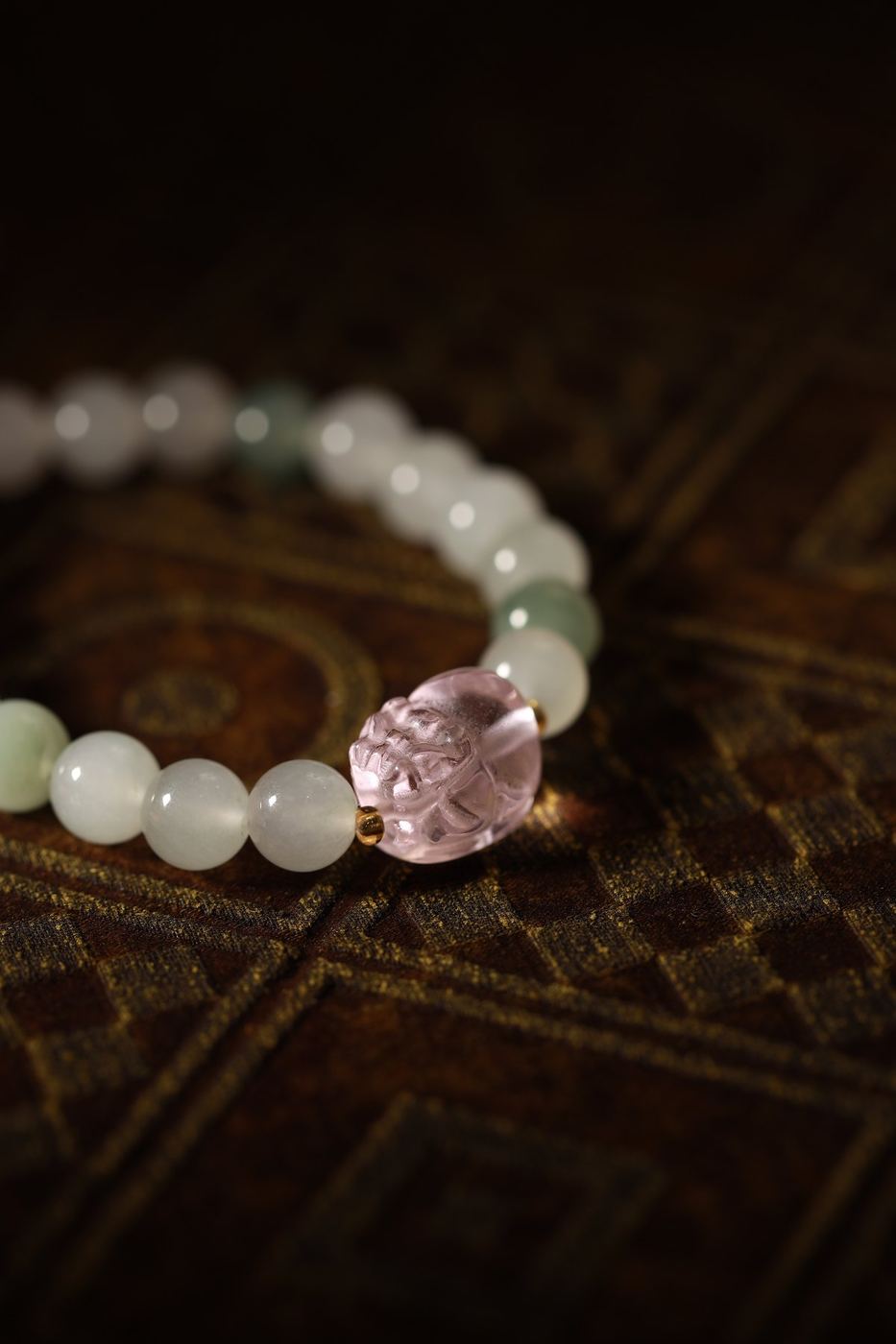 Tianshan Jade Blessing Bracelet - SCTSC0010