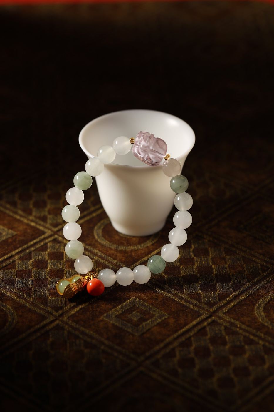 Tianshan Jade Blessing Bracelet - SCTSC0010