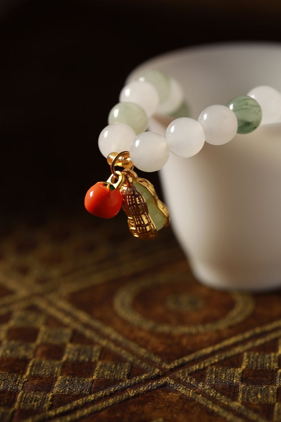 Tianshan Jade Blessing Bracelet - SCTSC0010