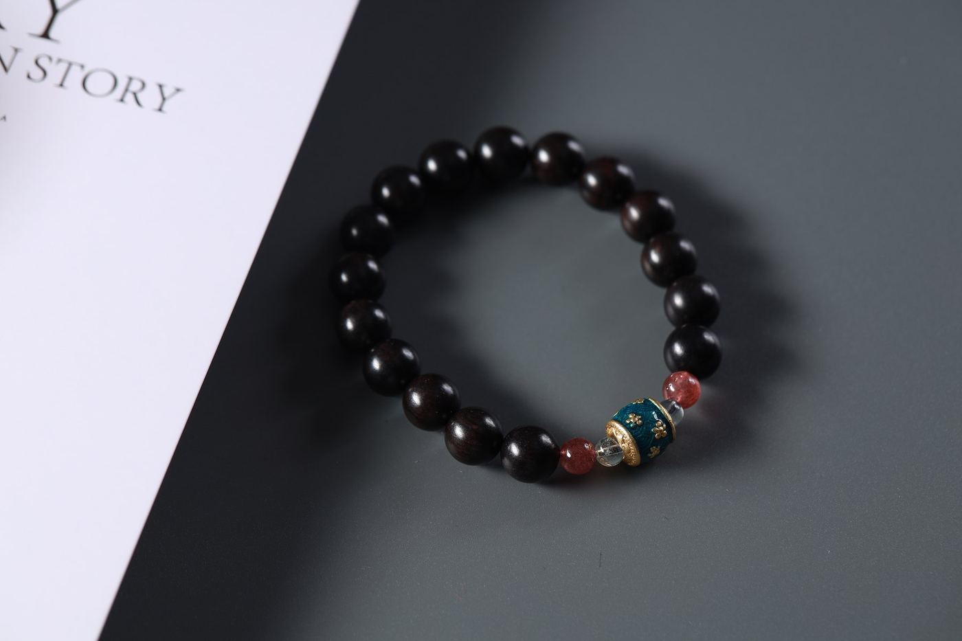 Purple Sandalwood Blessing Bracelet - SCZGT0040