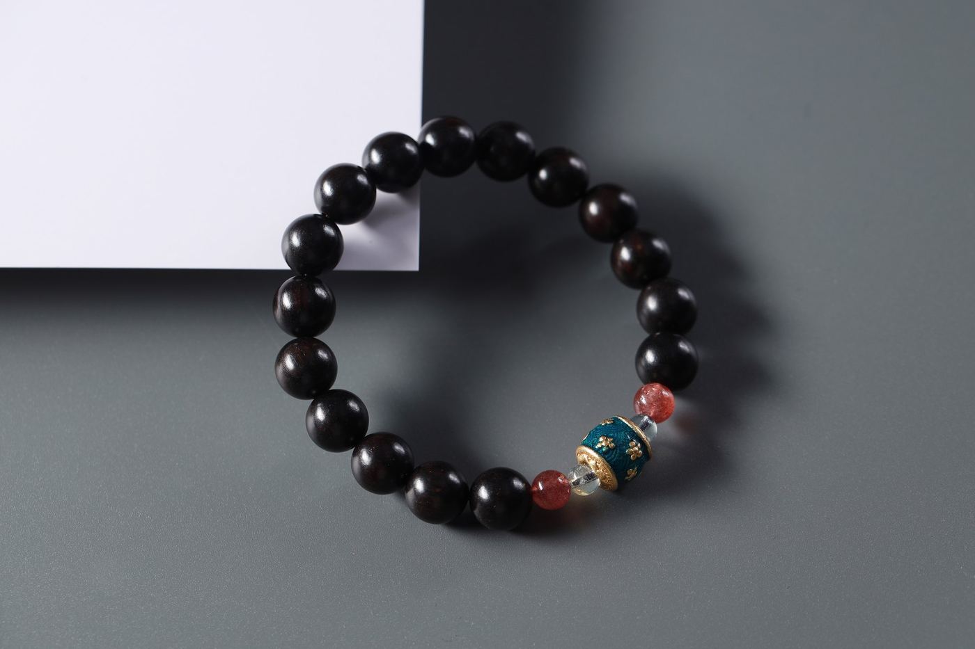 Purple Sandalwood Blessing Bracelet - SCZGT0040