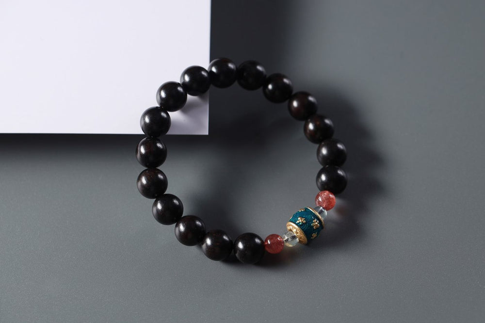 Purple Sandalwood Blessing Bracelet - SCZGT0040