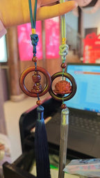 Warm Path Travel Blessing Car Charm — product image 3
