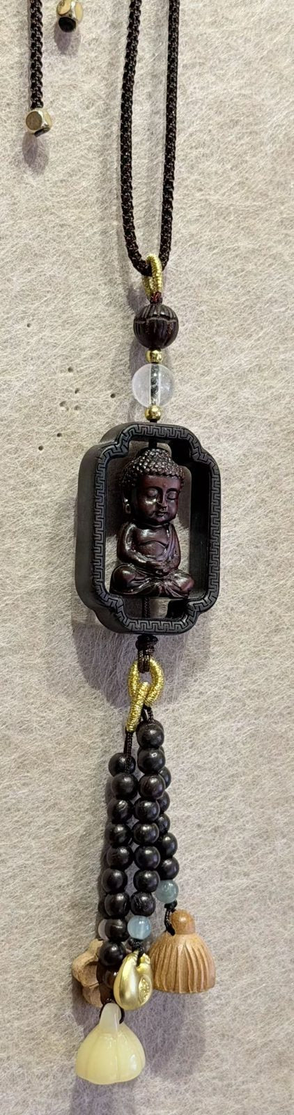 Grounded Path Travel Blessing Car Charm – Image 2