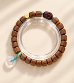 Abundance and Peace Sandalwood Bracelet - product photo