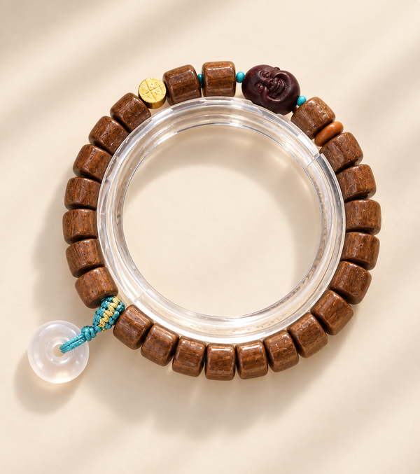 Abundance & Peace Sandalwood Bracelet